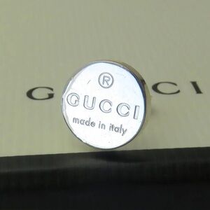 Gucci Single Silver Stud Earring